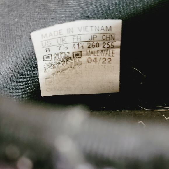 Adidas NMD-R1 mens black scarlet athletic sneakers size 8 - Picture 3 of 7